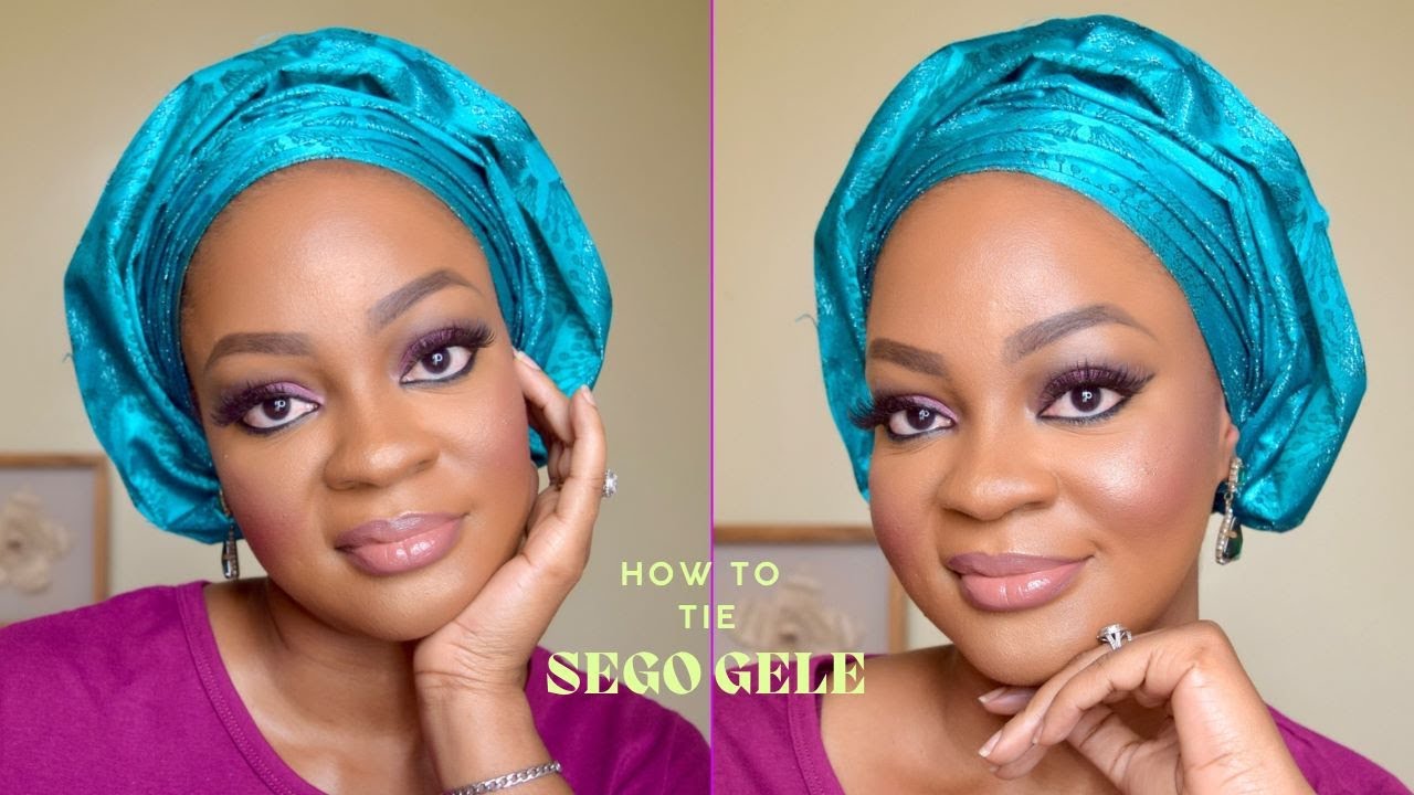 How To Tie Gele Tutorial | Nigerian Sego Gele Tutorial