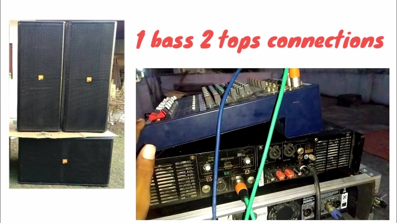 1 bass 2 tops connections | 2 tipes of connections