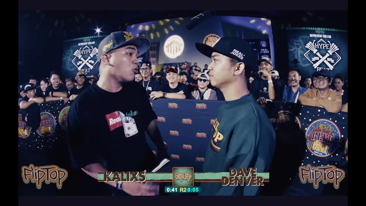 FlipTop - Dave Denver vs Kalixs
