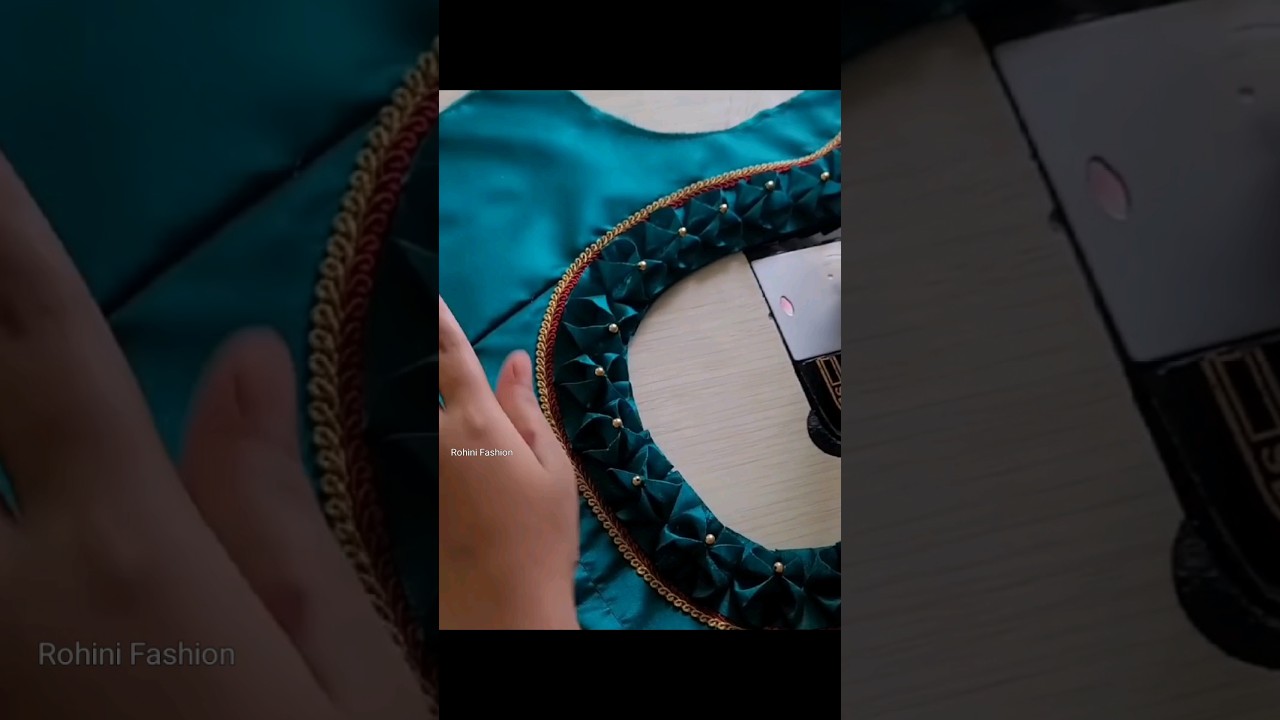 Frill blouse design cutting and stitching #shorts #shortsvideo #rohinifashion
