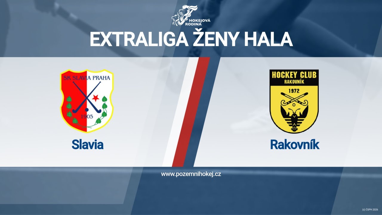 Slavia - Rakovník 24.1.2026 10:00 Extraliga ženy hala