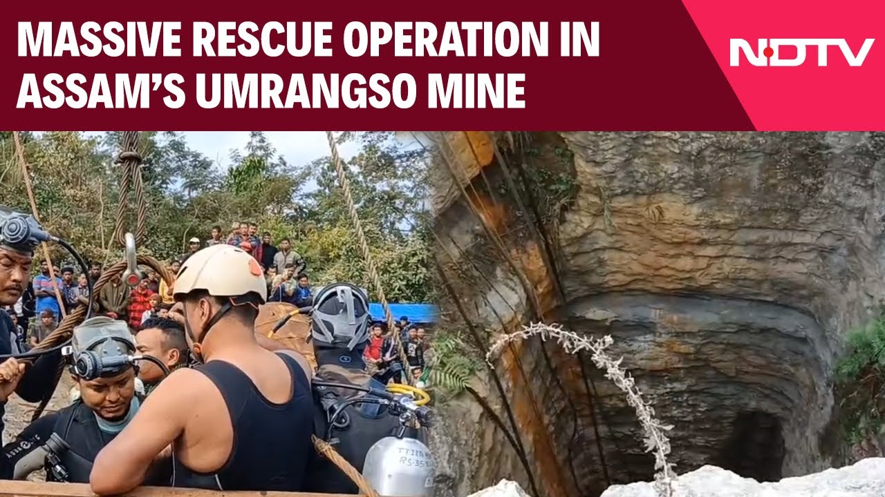 Assam Coal Mine | Rescue Operation Underway After Miners Trapped In Assam's Umrangso Coal Mine