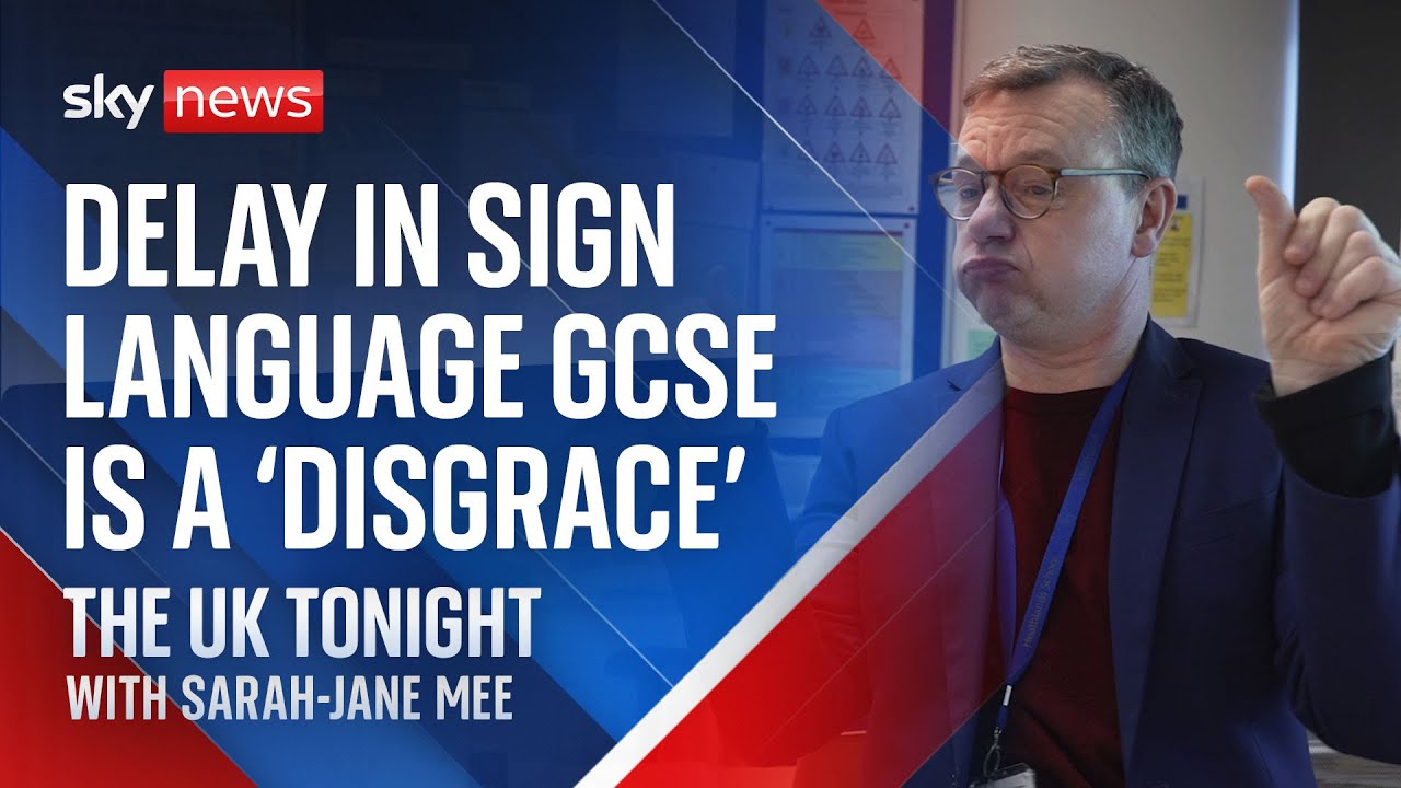 Delay in start of sign language GCSE is a 'disgrace'