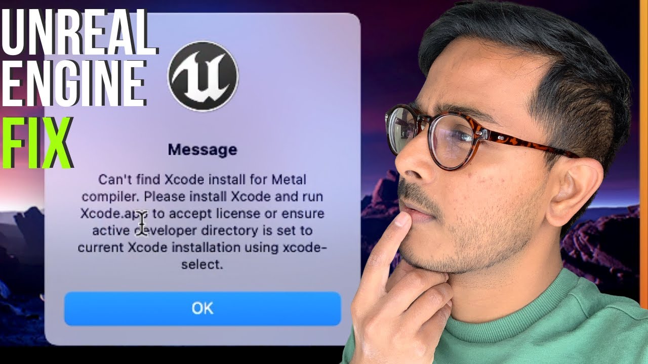 How to fix Xcode Install For Metal Compiler error in Unreal Engine ?