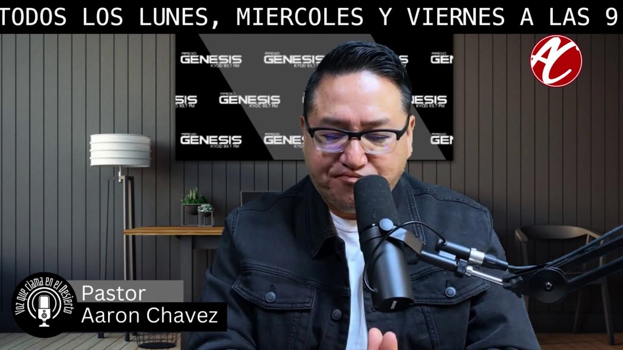 Voz que clama en el desierto.