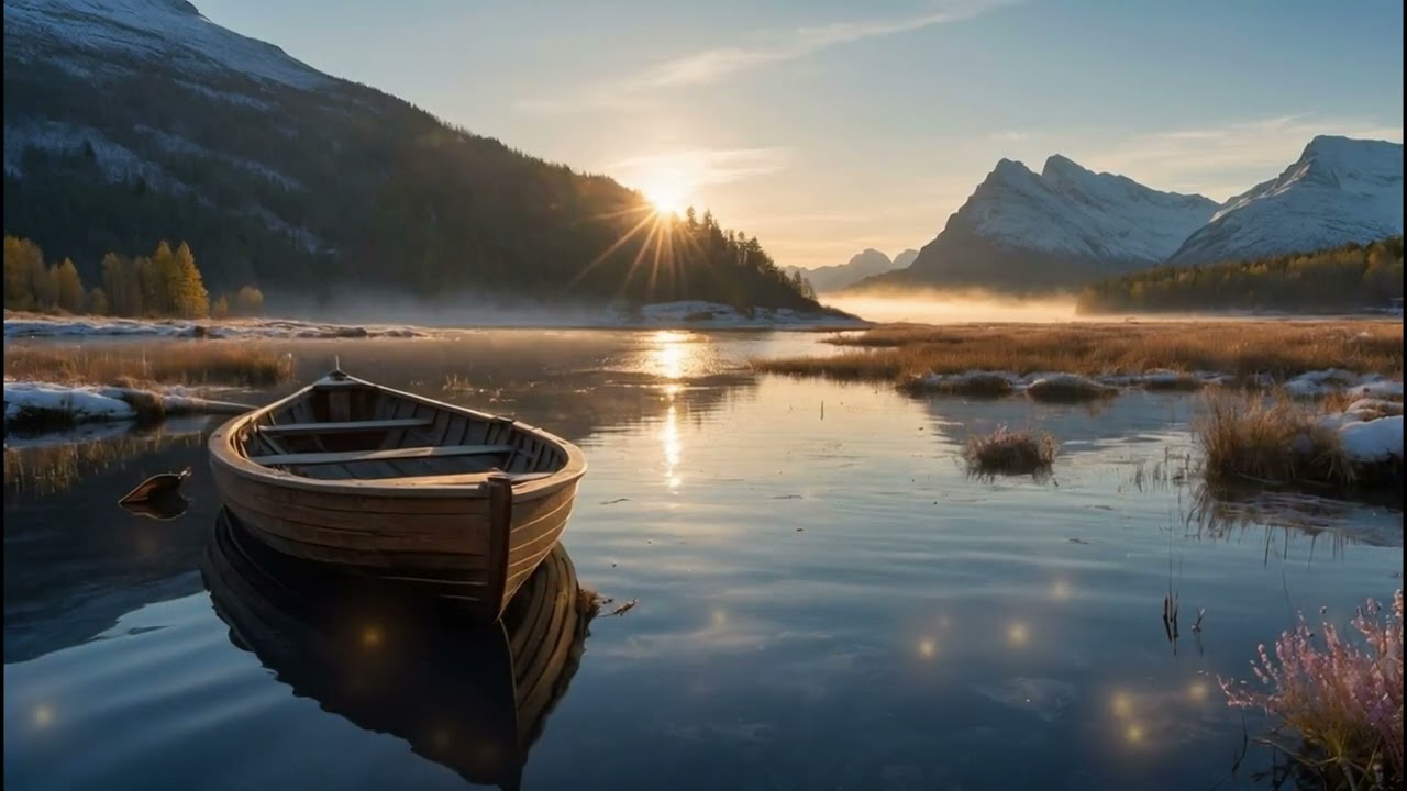 🌄 Dawn by the Silent Waters | Nordic Calm Ambience