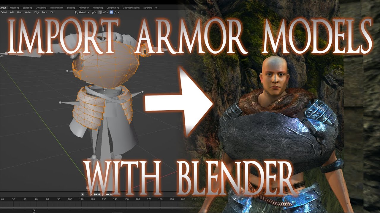 [OUTDATED] Dark Souls PTDE Modding - Importing/Editing Armor Models (Blender)