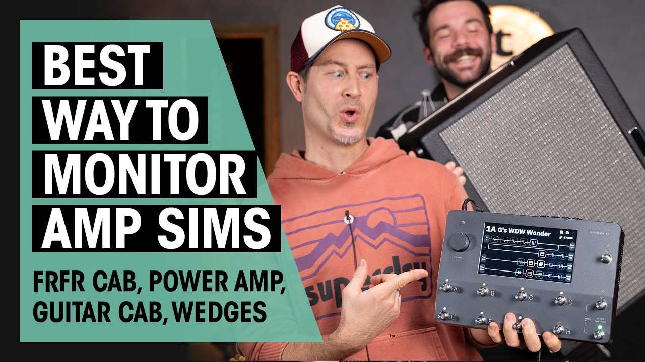 Best Ways To Amplify Amp Modellers | FRFR or Guitar Cab? | Thomann