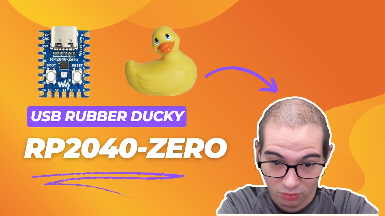 Construyendo Nuestro Propio USB Rubber Ducky PASO A PASO 2024 Waveshare RP2040-Zero CircuitPython