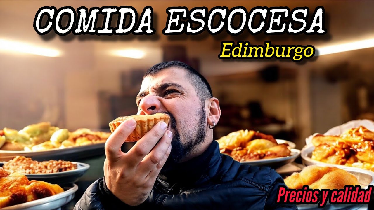 PROBANDO platos exóticos en Edimburgo 