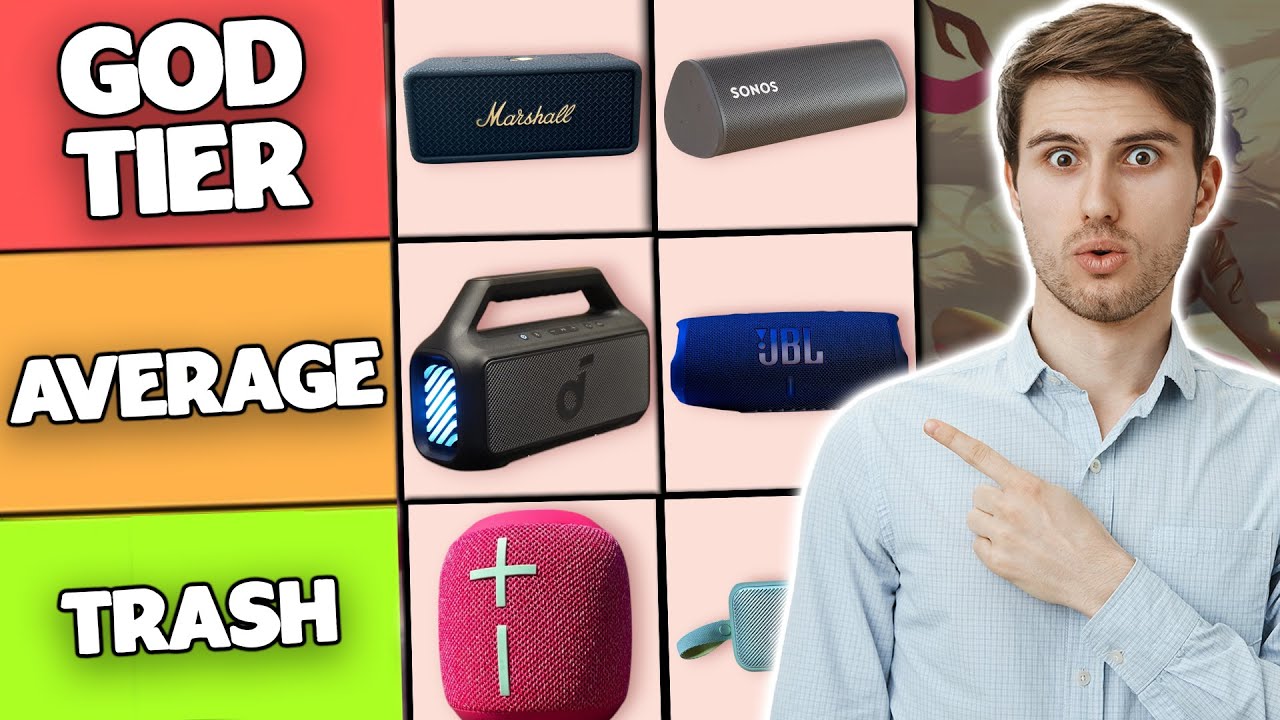 BEST Bluetooth Speakers Tier List 2025 (FROM GOD TIER TO TRASH TIER)
