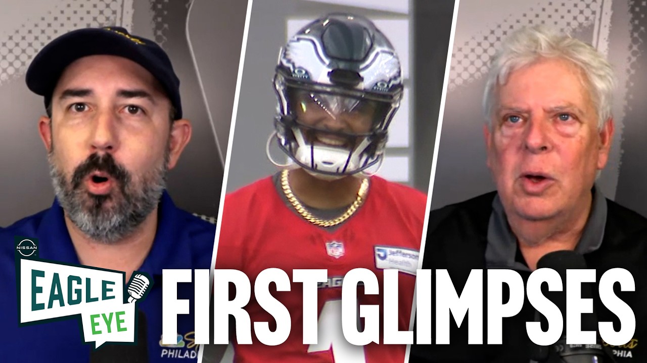 Our 1st glimpse of 2026 Eagles at OTAs | Eagle Eye Podcast