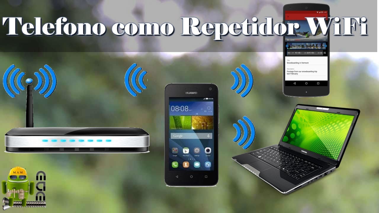 Configura Un viejo Telefono Como Repetidor WiFi - Extiende La Capacidad de Tu Wifi
