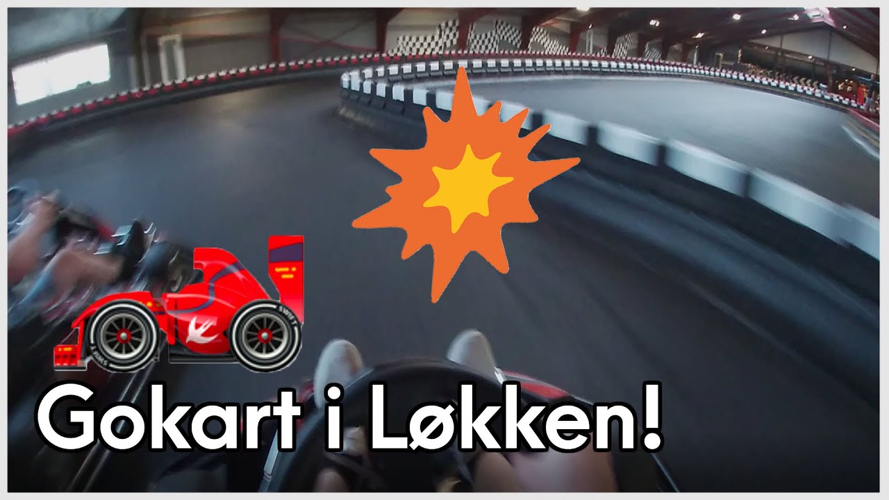Kører gokart i Løkken | Der er fart på!