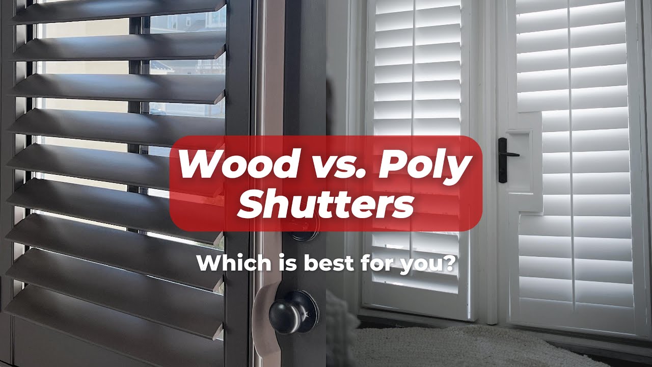 Wood vs. Poly Shutters: Which is Best for Your Home? | Castleberry Shutters