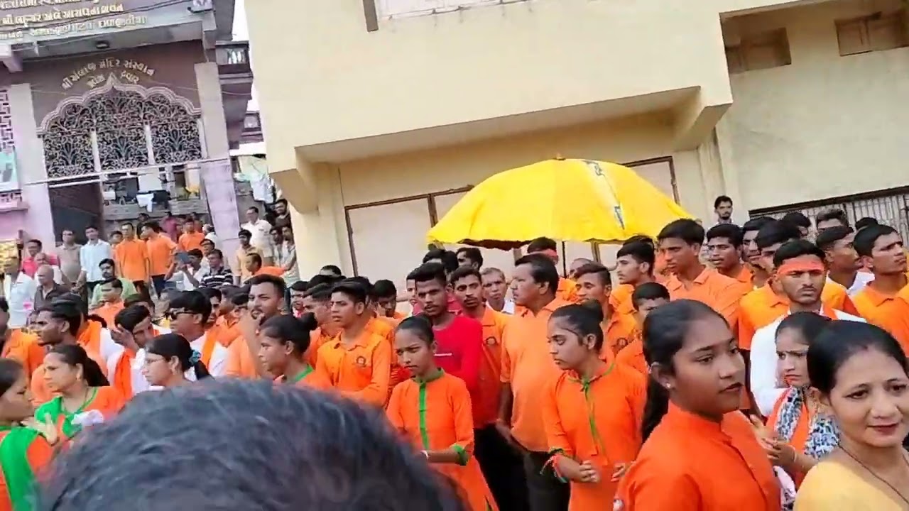 khambhat ka raja ganesh visarjan Yatra kharva samaj (2024) garba