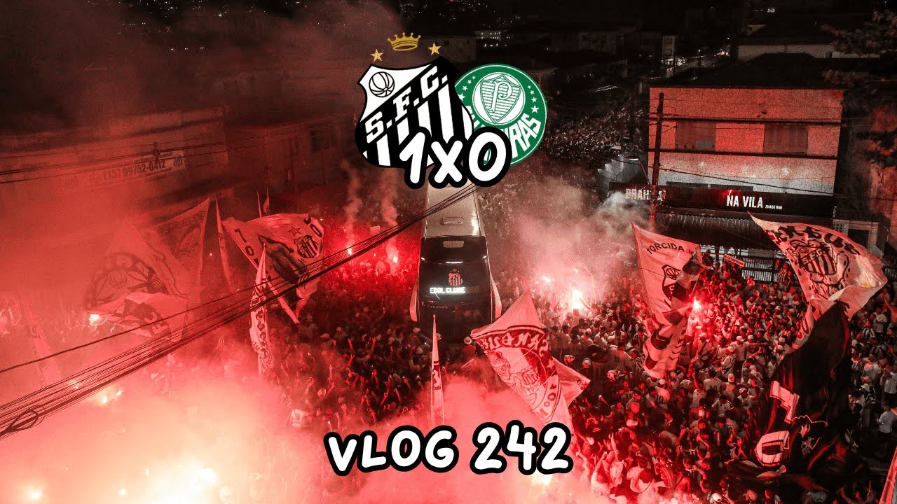 SANTOS VENCE O PALMEIRAS E SAI DA ZONA DE REBAIXAMENTO