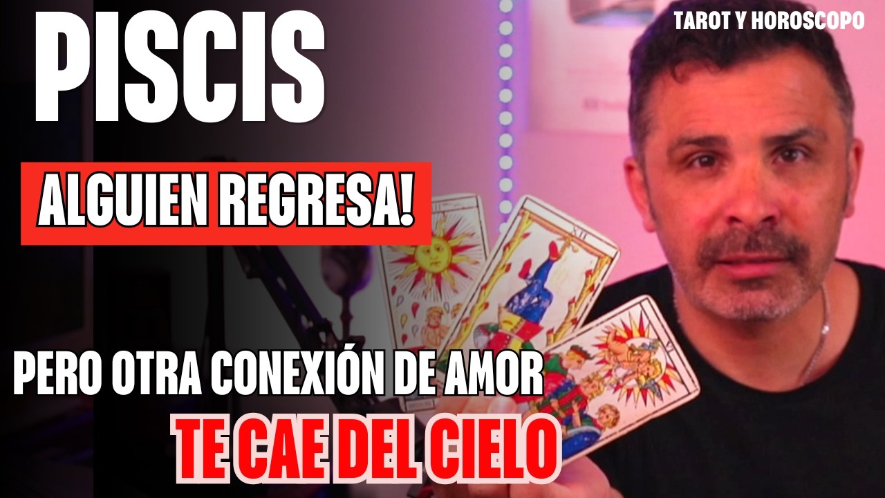 ♓ PISCIS, 💔🤔ALGUIEN REGRESA POR TI! , PERO OTRA PERSONA TE ACTIVA EL AMOR♓Tarot Amor hoy