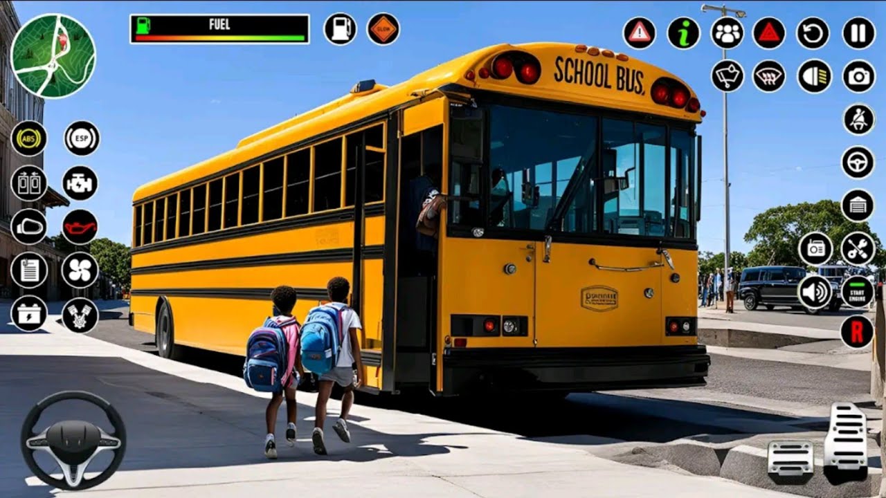 School Bus Simulator 3D - Android GamePlay 2026