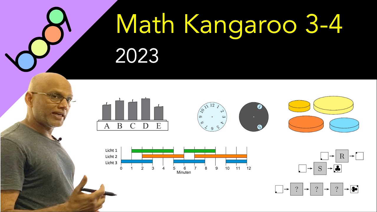 Math Kangaroo 2023, Grades 3-4