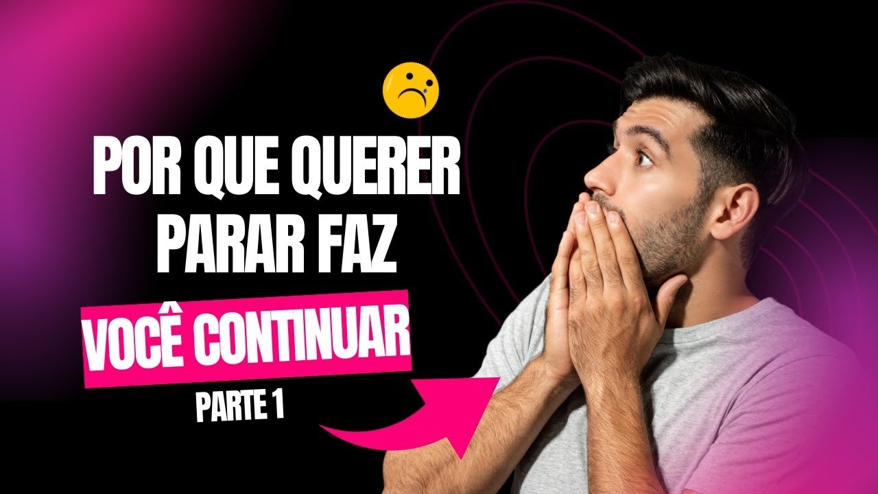 “Tentar parar está mantendo você preso (e ninguém te contou isso)”