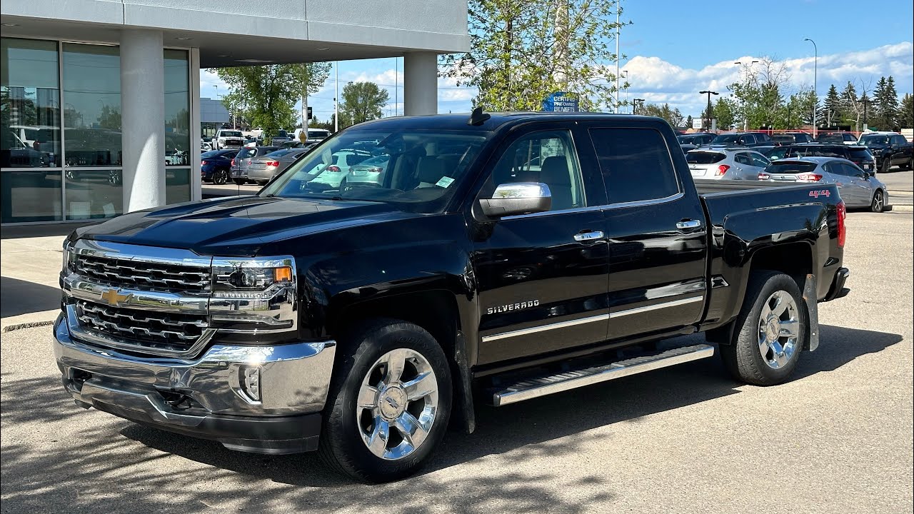 Chevrolet Silverado 1500 LTZ 2017 года выпуска