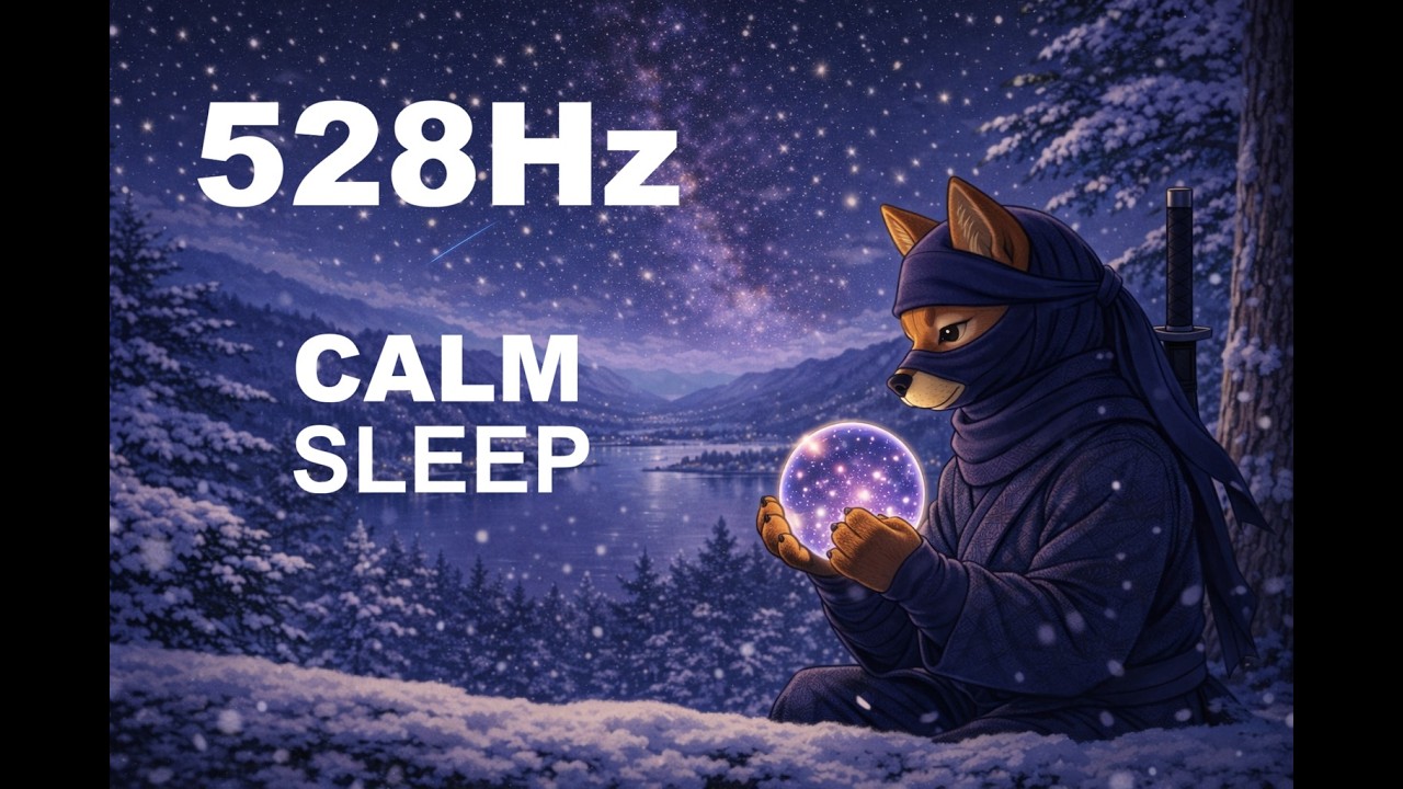 528Hz Deep Healing Frequency for Sleep and Relaxation | KAGE (3 Hours)