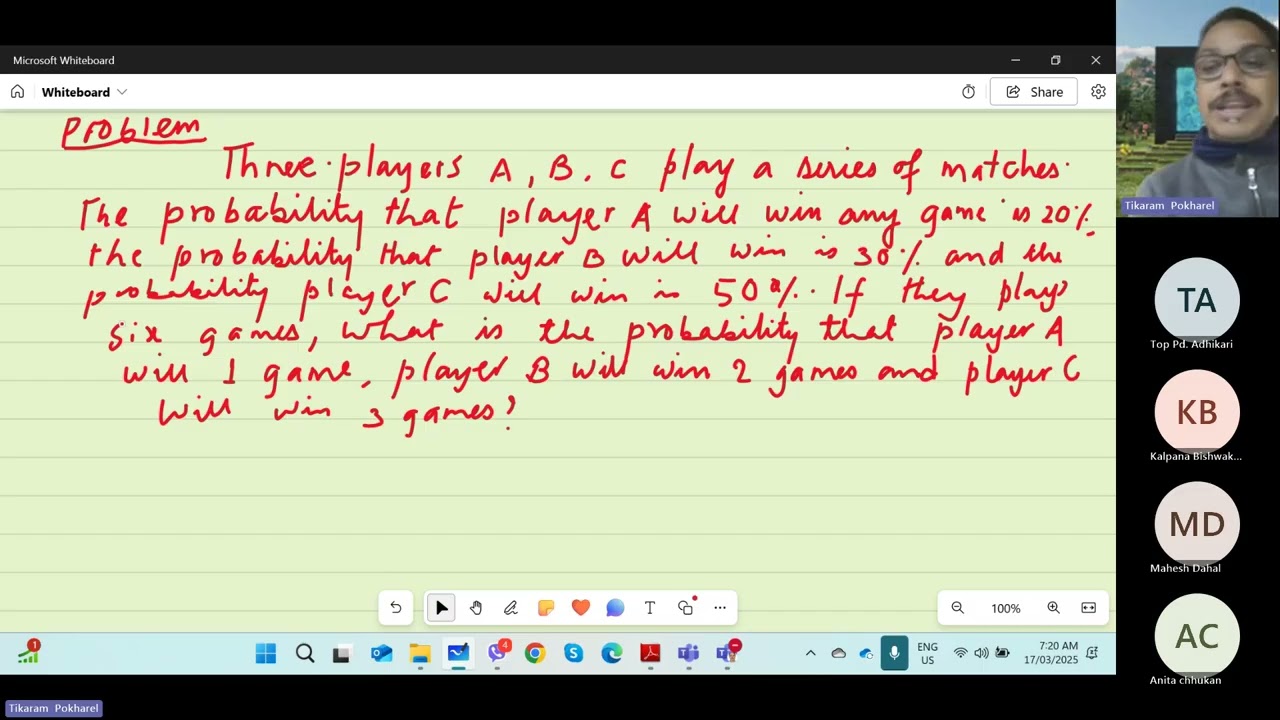 Multinomial distribution