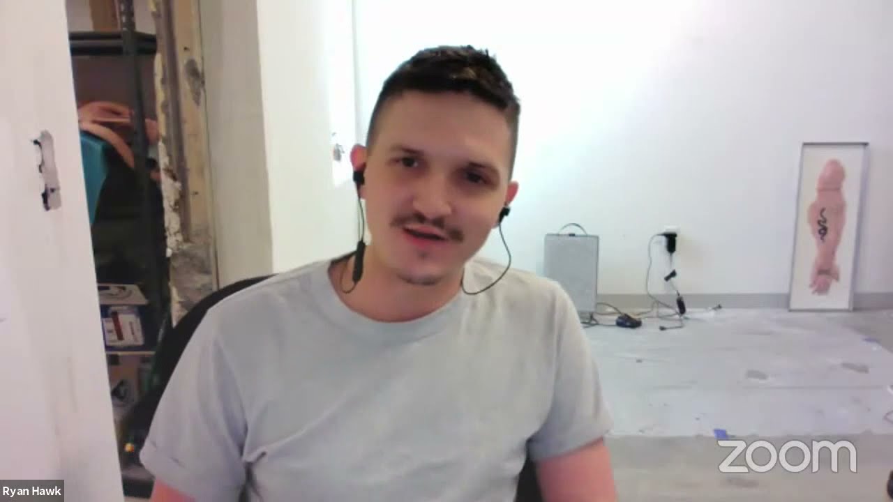 Artist Talk: Ryan Hawk in Conversation with Dylan Rodríguez