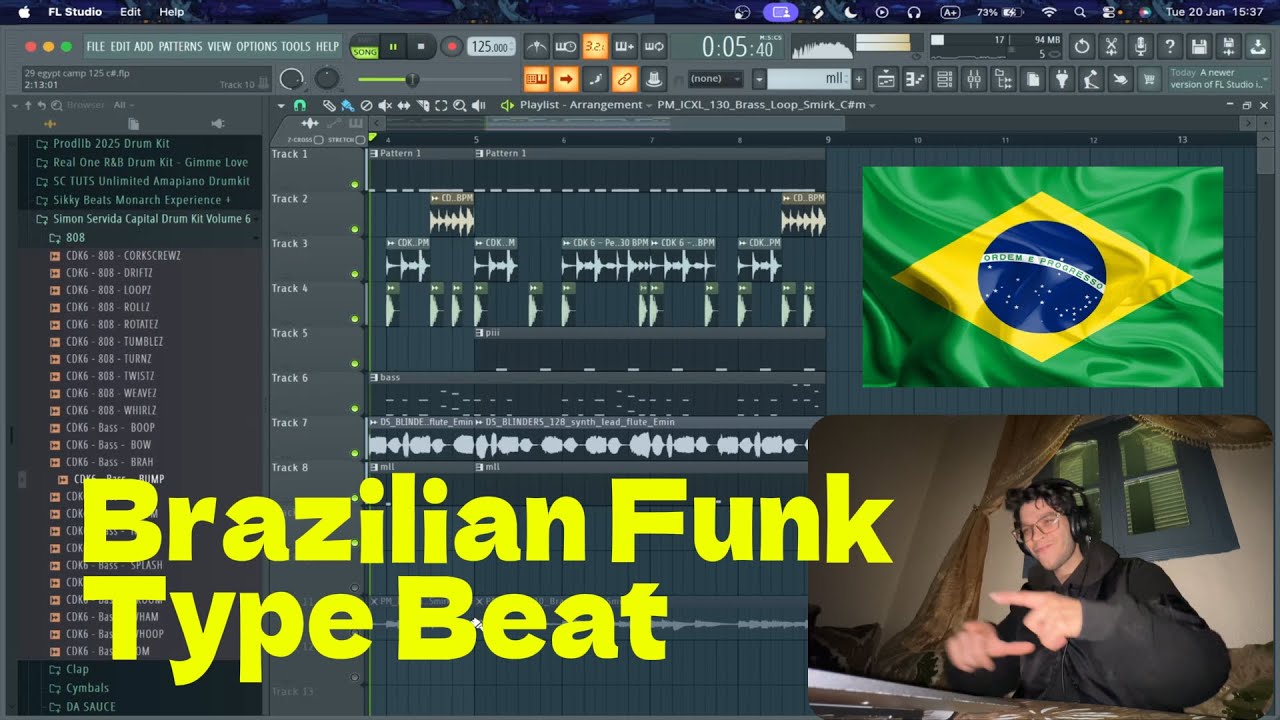 Trying To Make Brazilian Funk First Time