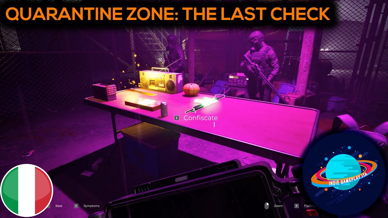 UFFICIALE DI DOGANA ANTI ZOMBIE!! || Quarantine Zone: The Last Check || GAMEPLAY ITA