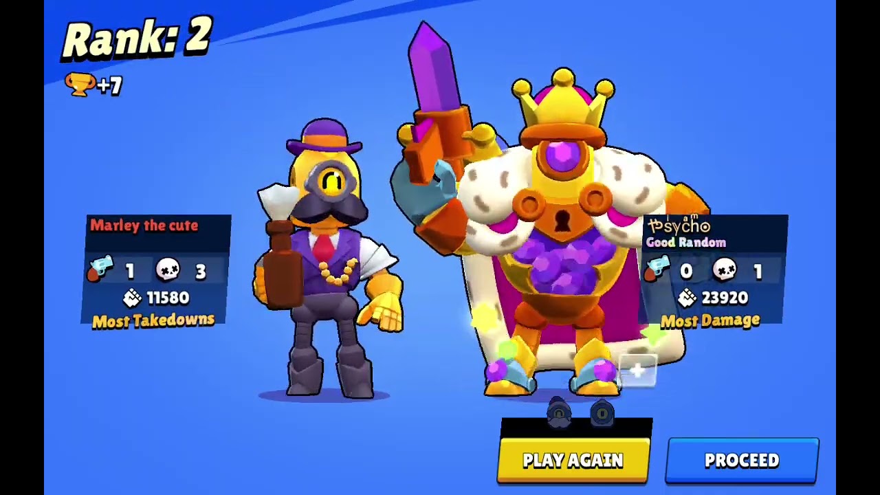 Playing brawl stars with my dad.