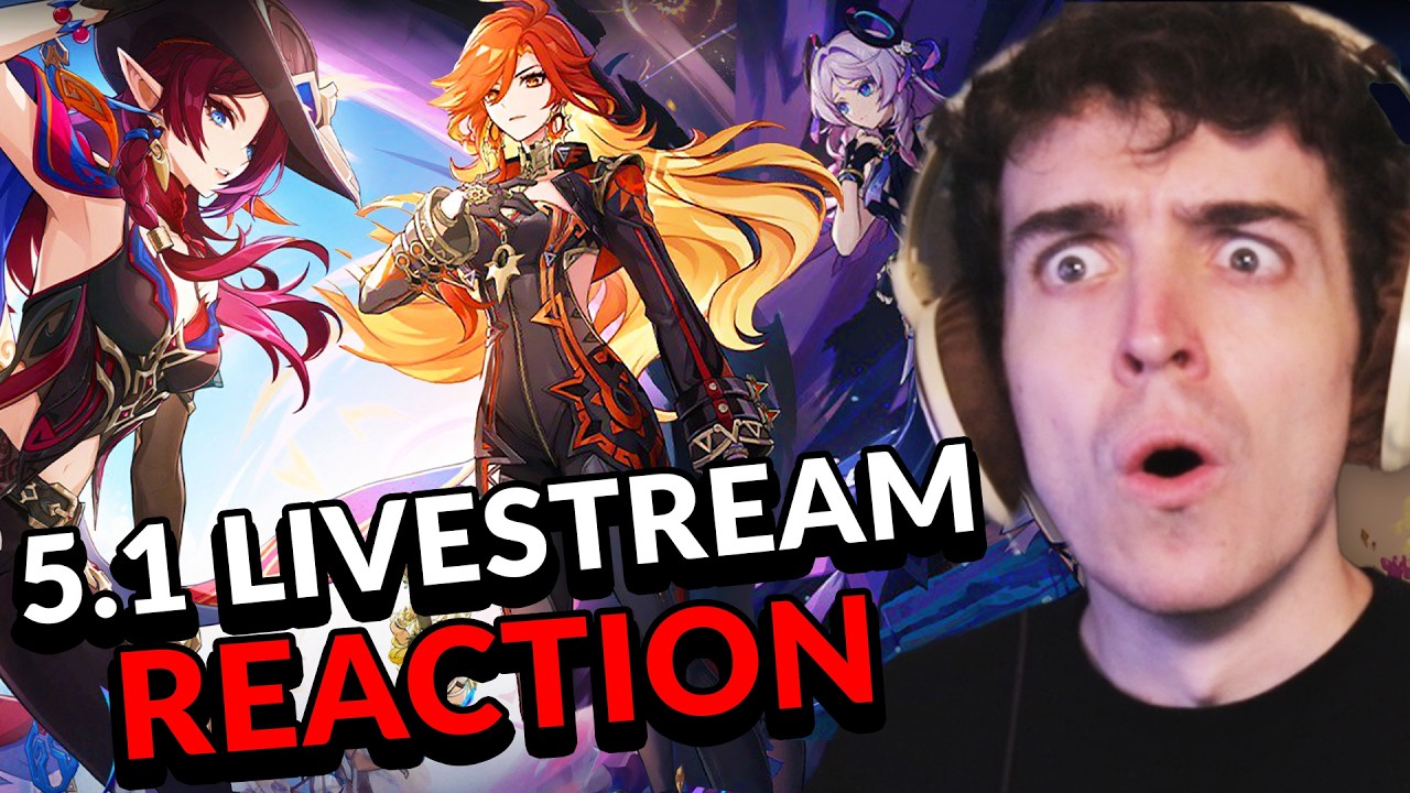 САМОЕ БЕЗУМНОЕ ОБНОВЛЕНИЕ GENSHINS! 5.1 РЕАКЦИЯ НА ПРЯМУЮ ТРАНСЛЯЦИЮ | Genshin Impact