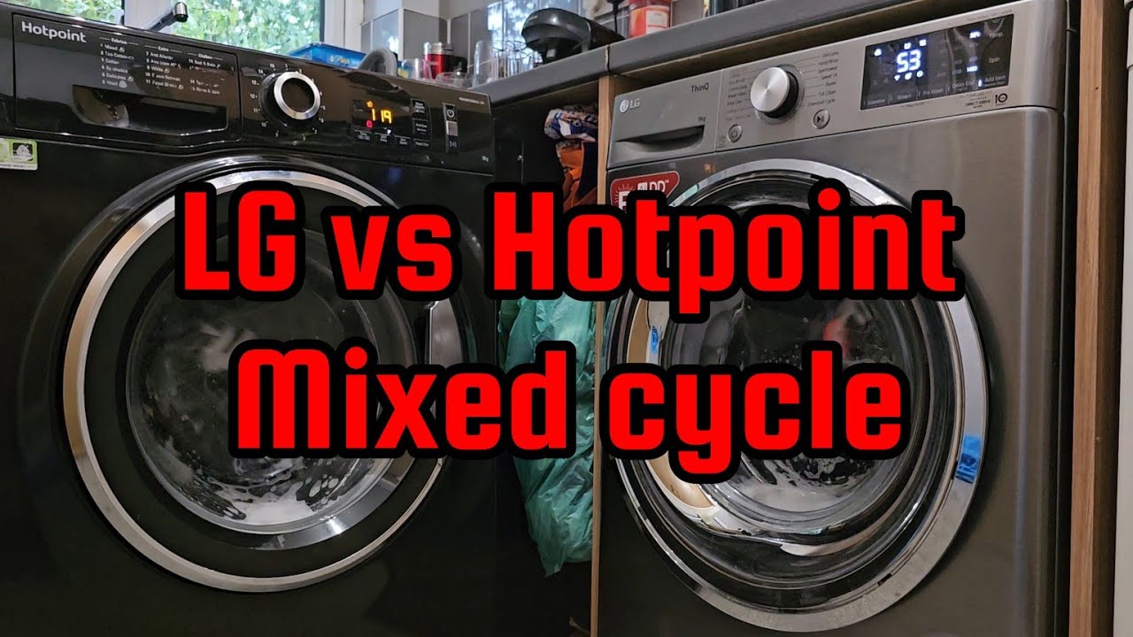 LG vs Hotpoint: Mixed cycle