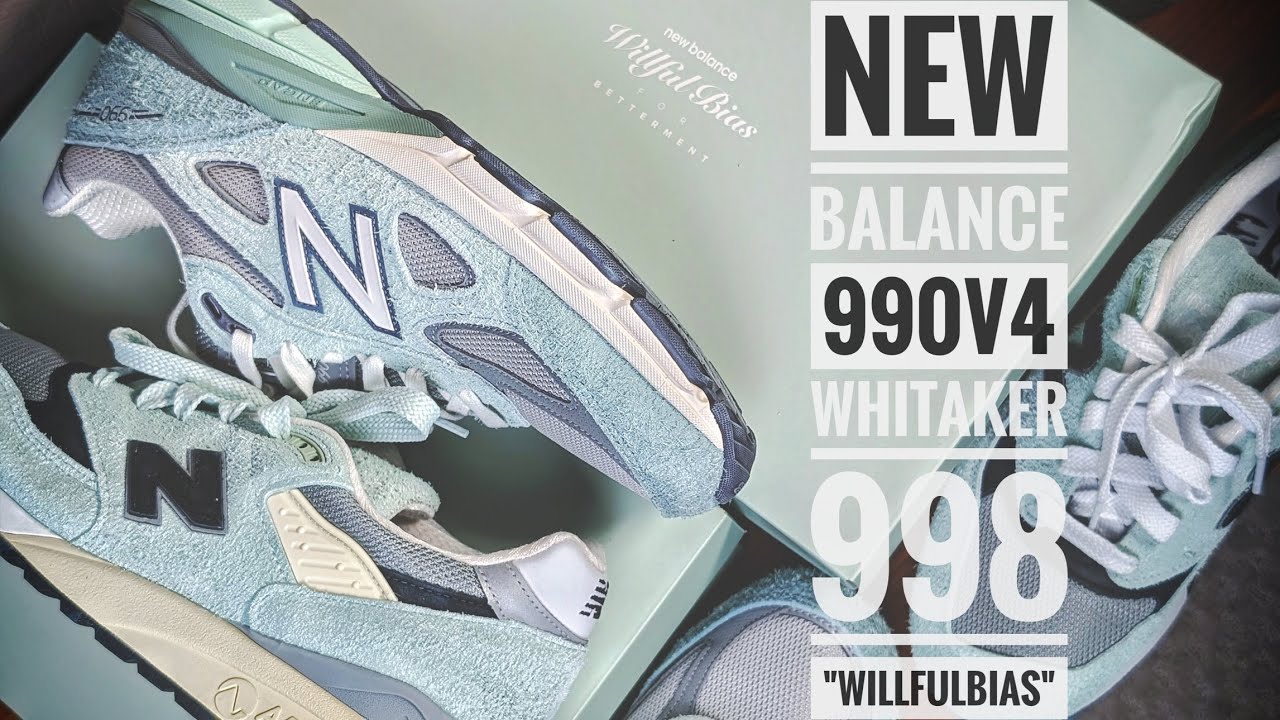 NB x Whitaker Group 998 & 990v4：翡翠綠聯名開箱！「Willful Bias」設計解析！美產NB