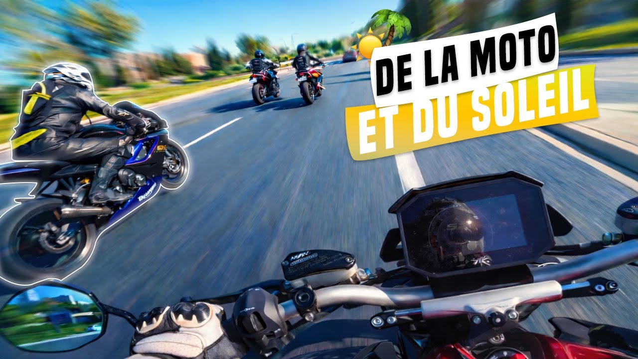 De la moto et du soleil ☀️🌴- Daily Observation #26