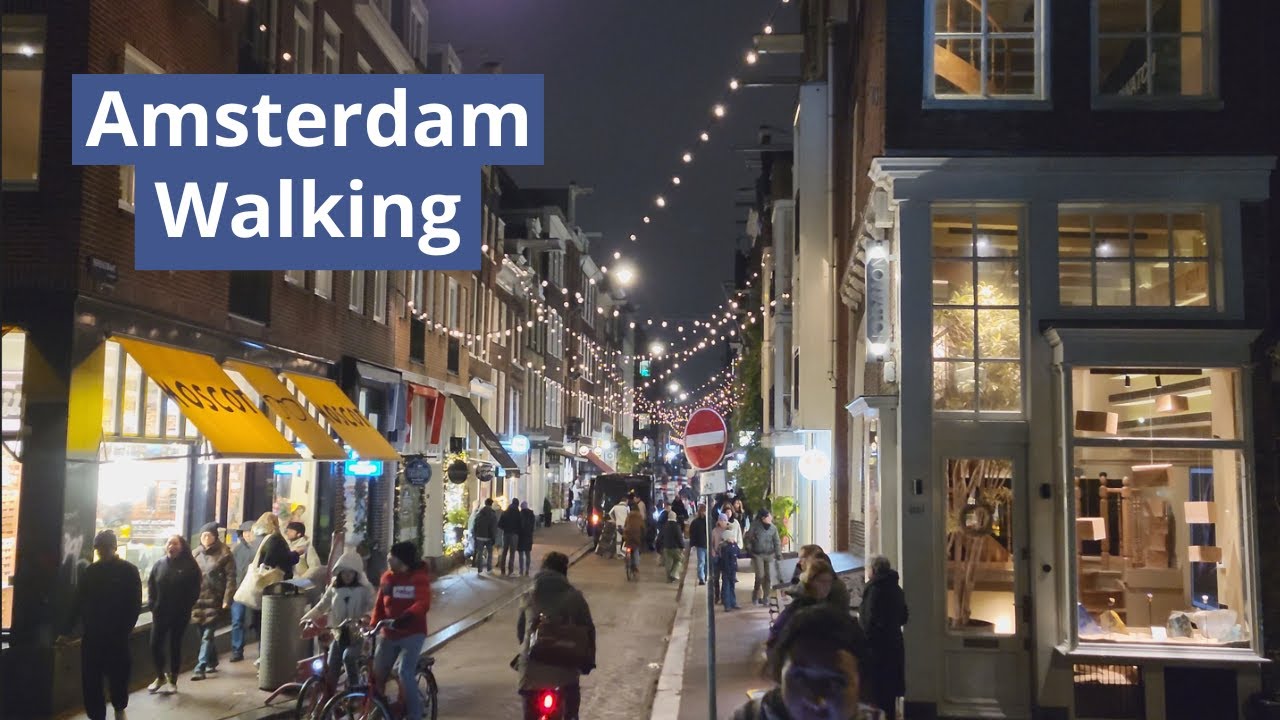 Amsterdam Walk. Elandsgracht - Rosmarijnsteeg [ASMR] 2024