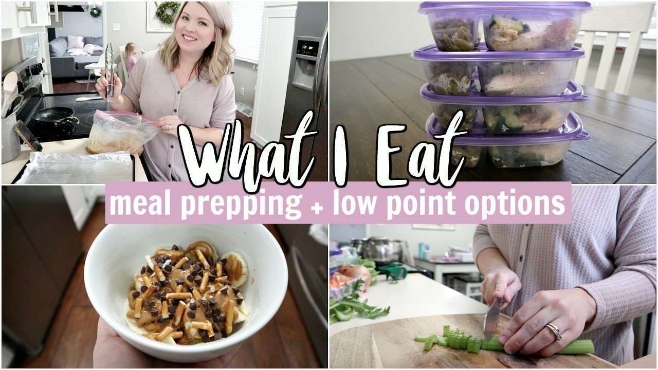 WHAT I EAT IN A DAY 2020 |  WW BLUE PLAN | MEAL PREP WITH ME