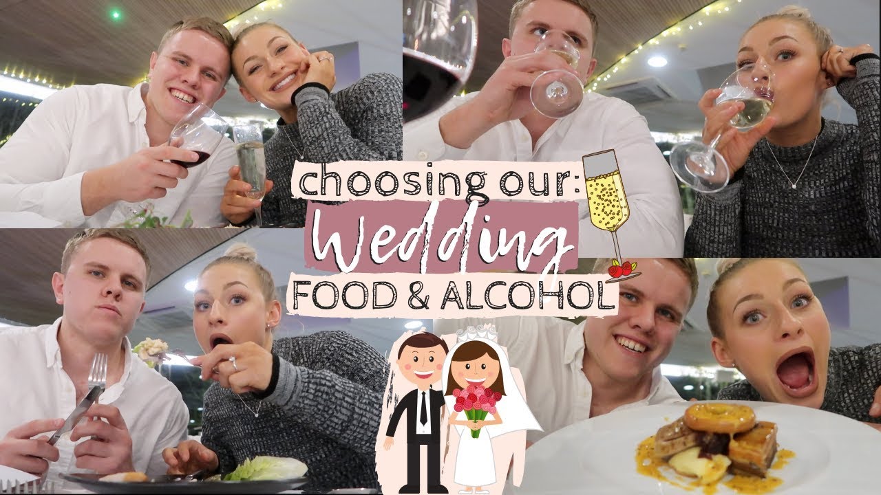 OUR WEDDING FOOD / WINE TASTING | THIS WAS SO FUN!!!