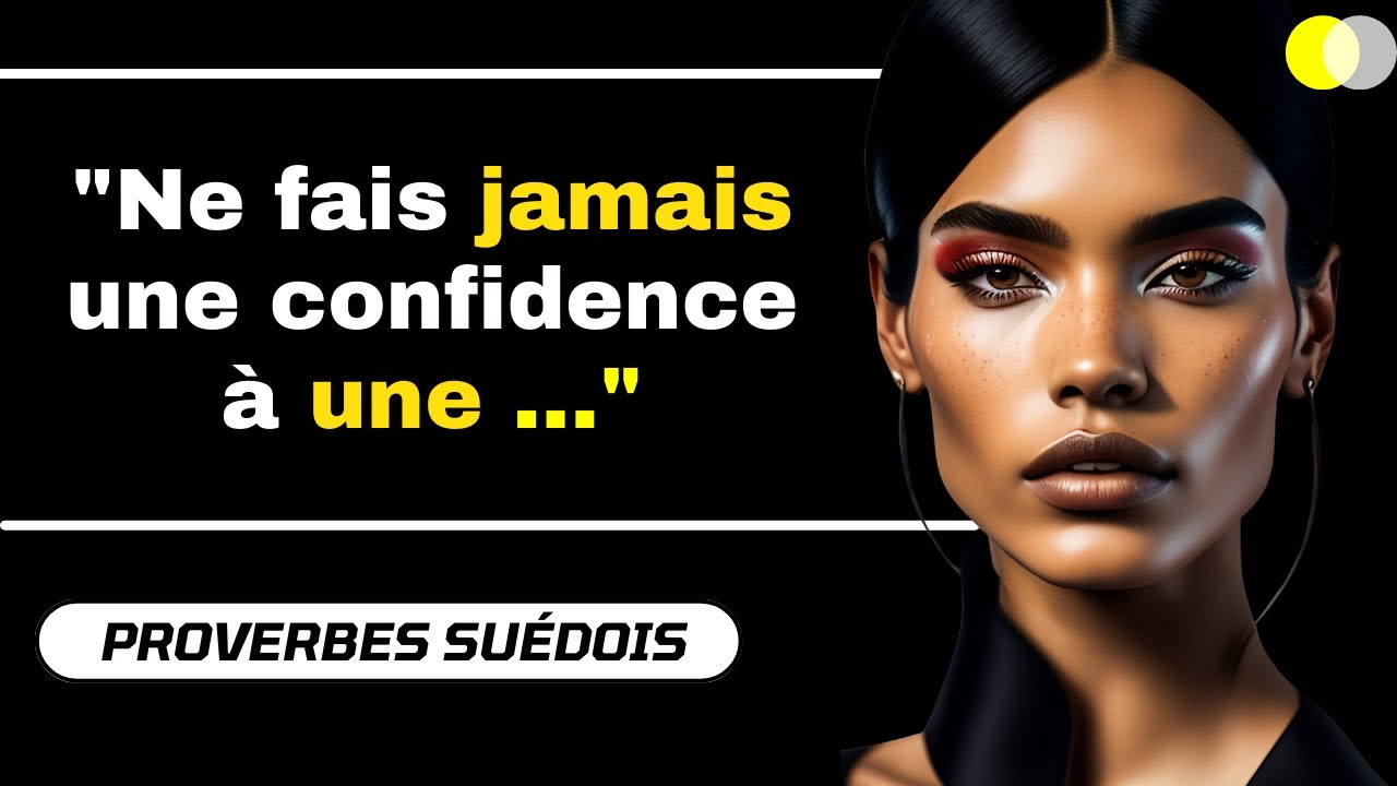 Les plus beaux Proverbes et Dictons Suédois qui vous feront réfléchir sur la vie (4K)
