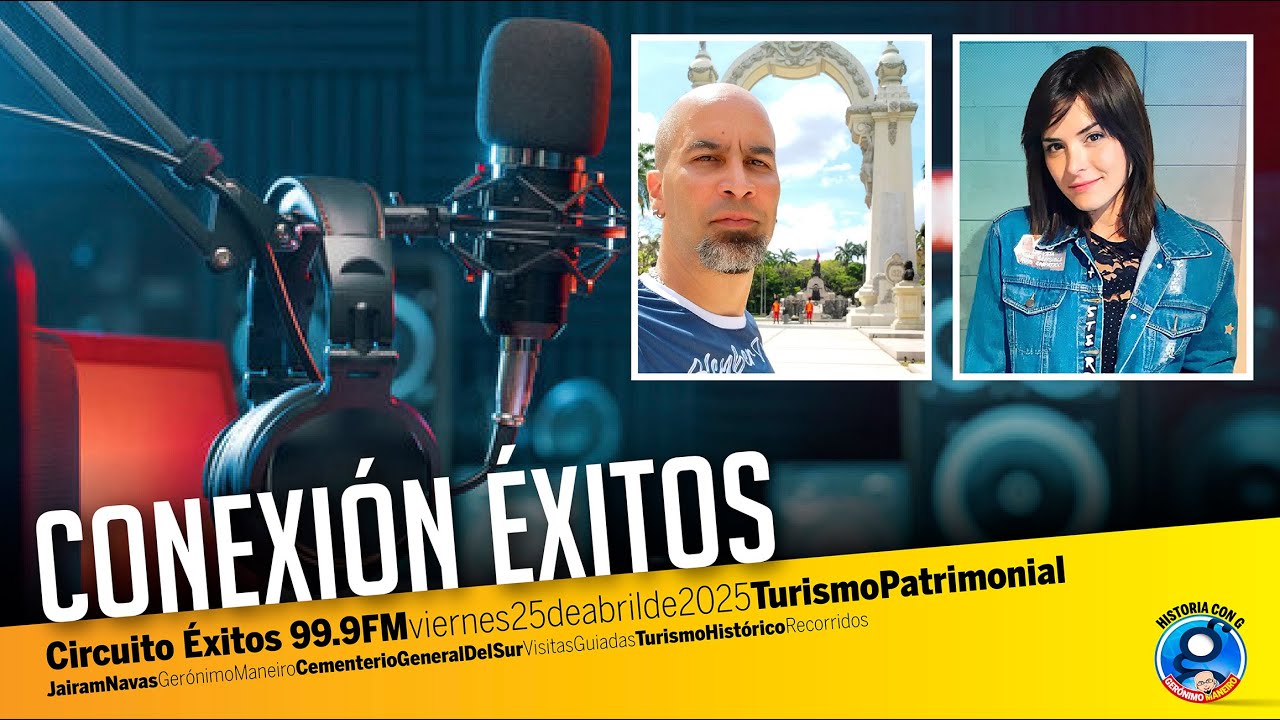 Entrevista en el programa CONEXIÓN ÉXITOS conducido por Jairam Navas a través de Éxitos 99.9 FM