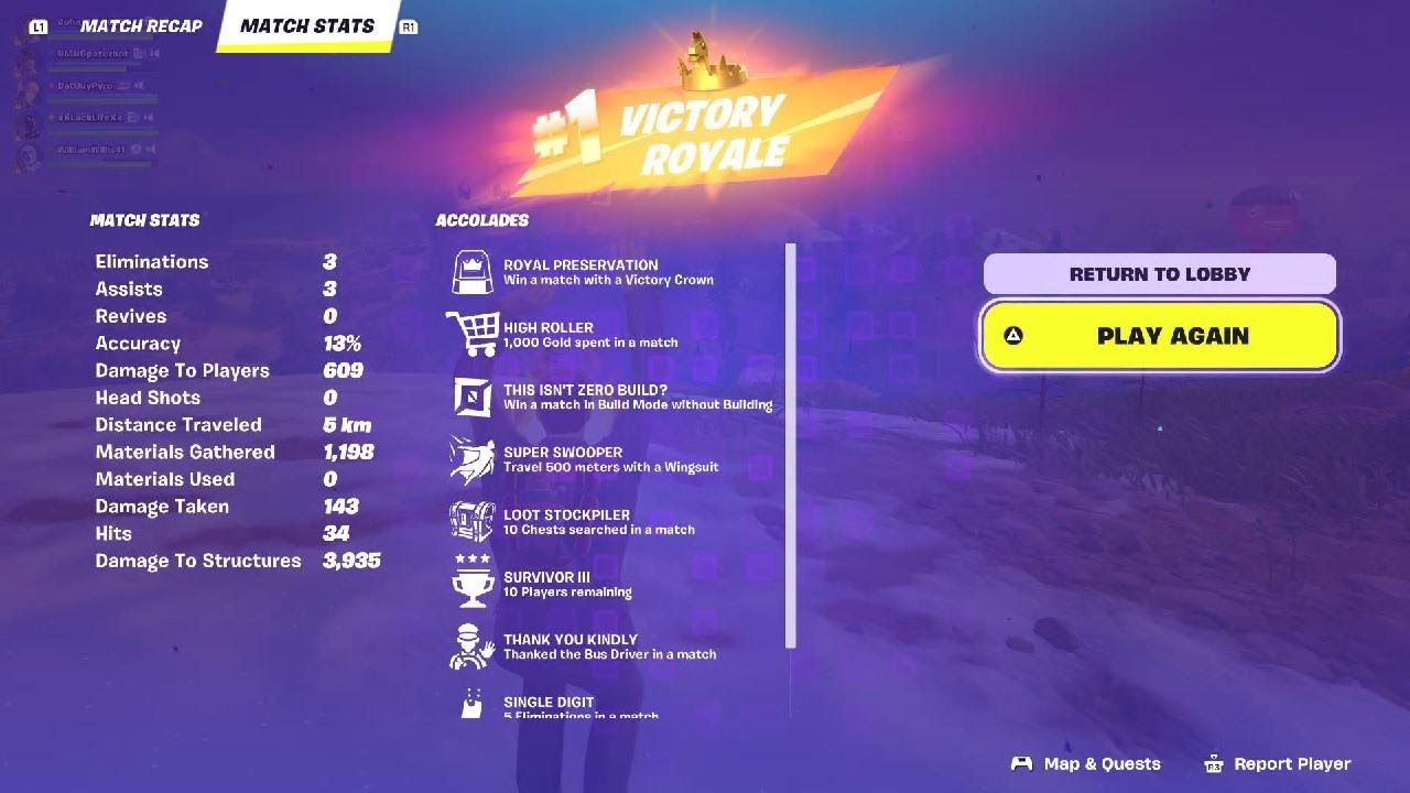 Fortnite Ch7S1 BR Quint - Dub, Too EZ!? 😅