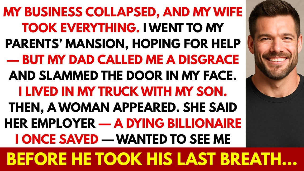 My Business Collapsed, My Parents Disowned Me — But Then A Billionaire’s Will Changed Everything