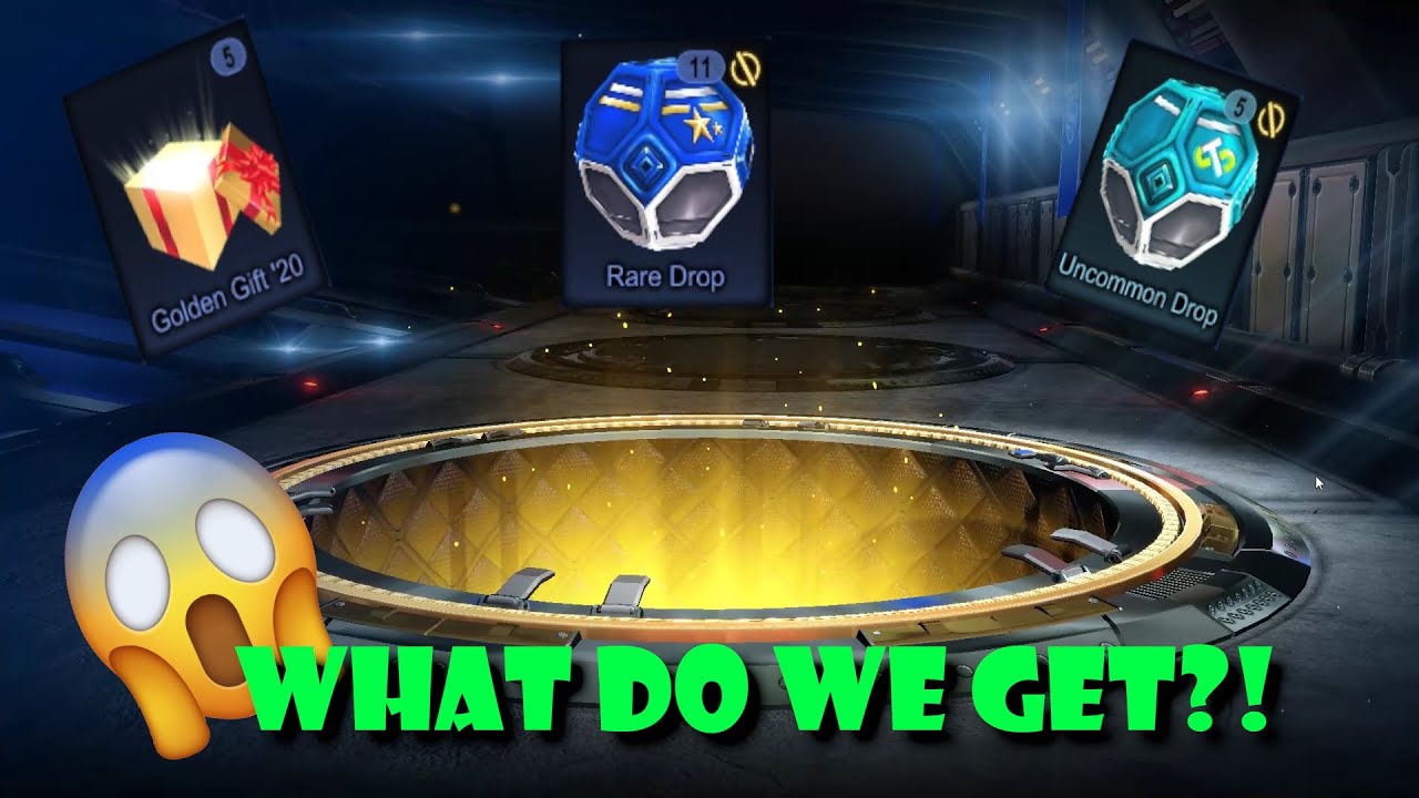 UNBOXING (Golden Gift '20) and MORE! [Rocket League]