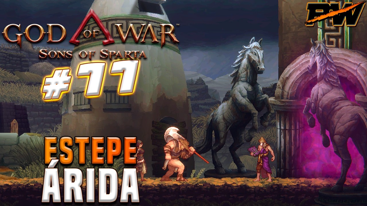 GOD OF WAR - SONS OF SPARTA #11 // Um Novo PODER Enfrentando CULTISTAS na Estepe Árida
