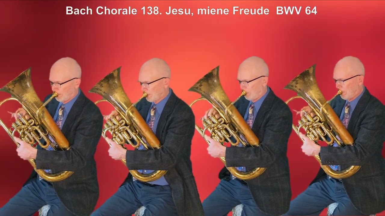 Bach Chorale 138  Jesu, miene Freude  BWV 64