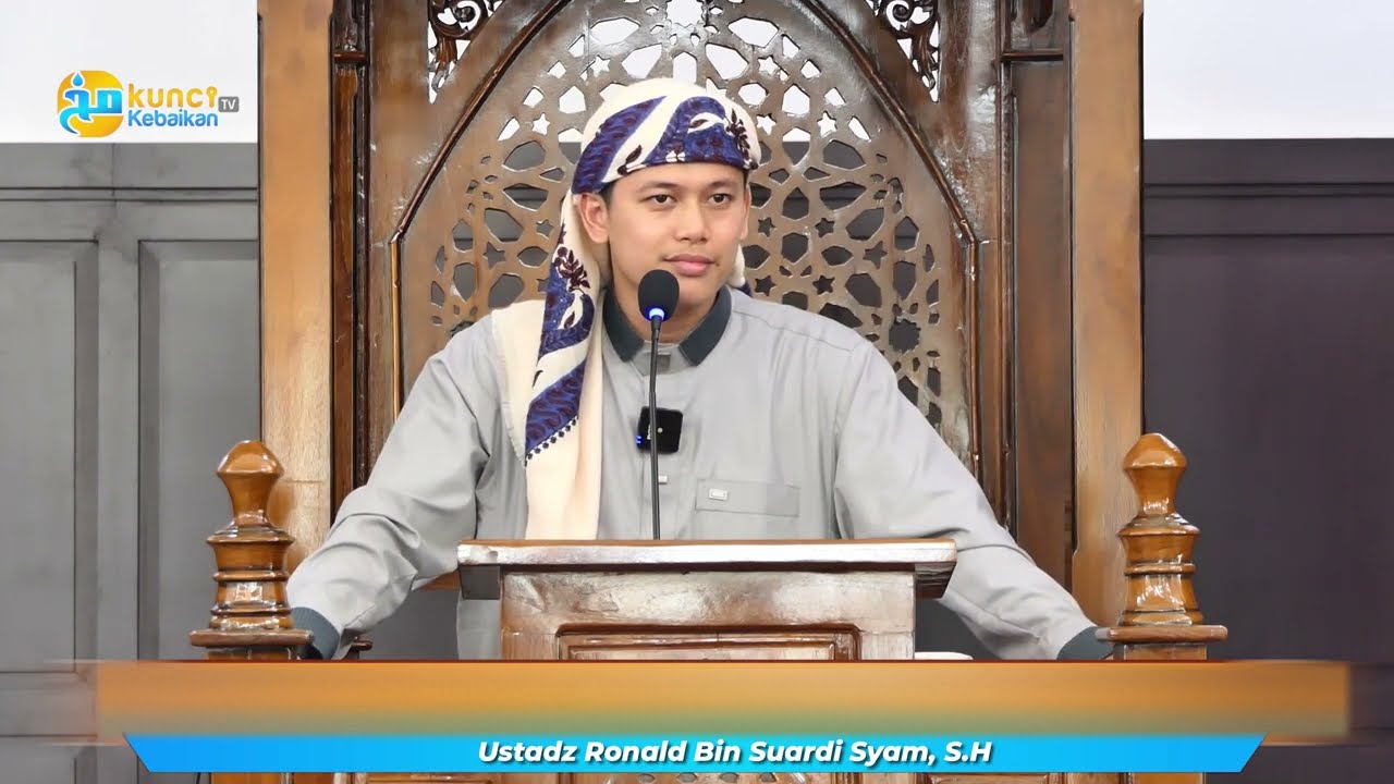 KHUTBAH JUM'AT: ALLAH TIDAK BUTUH DENGAN KITA - USTADZ RONAL BIN SUARDI SYAM, S.H