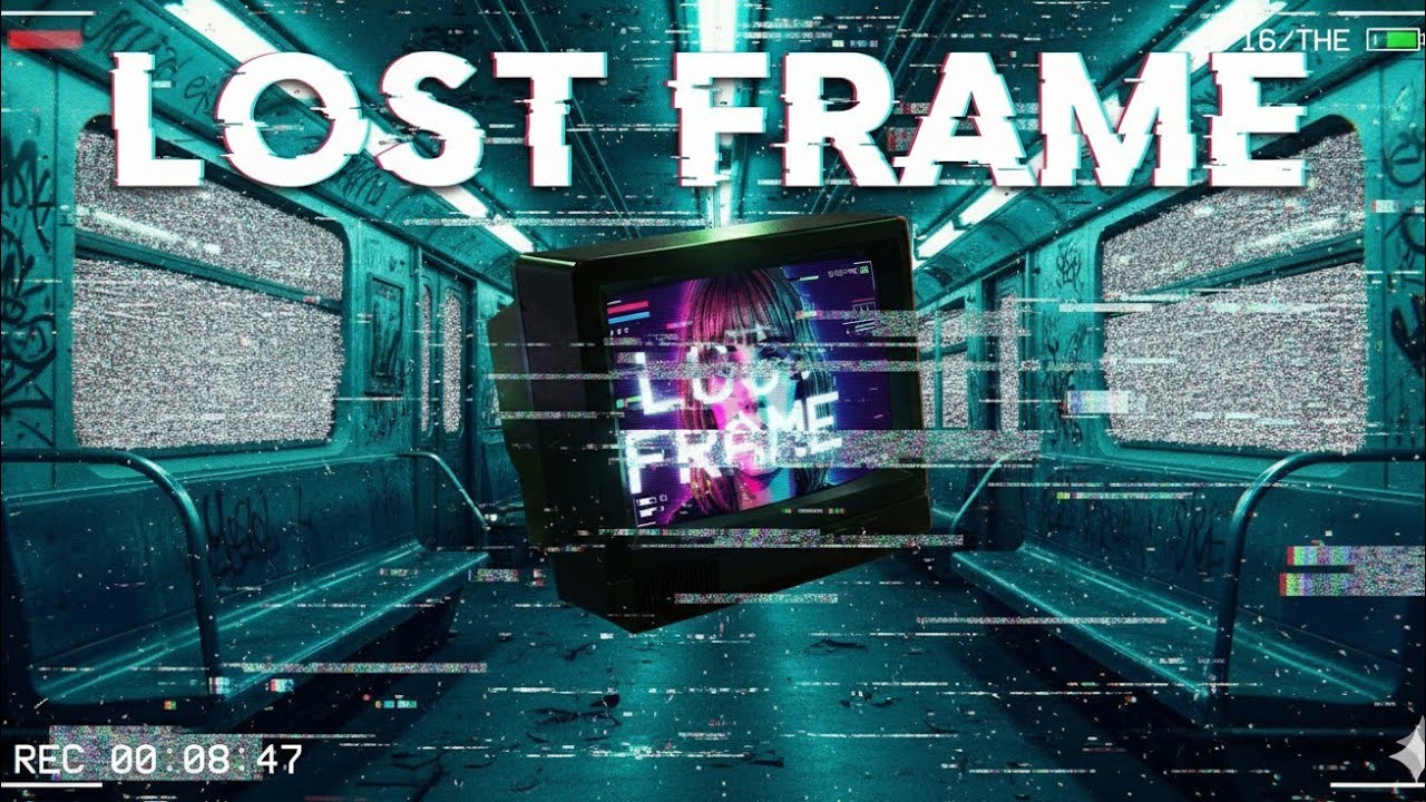 LOST FRAME - Court Métrage d'Animation (Blender / VHS Aesthetic) 📼🚇