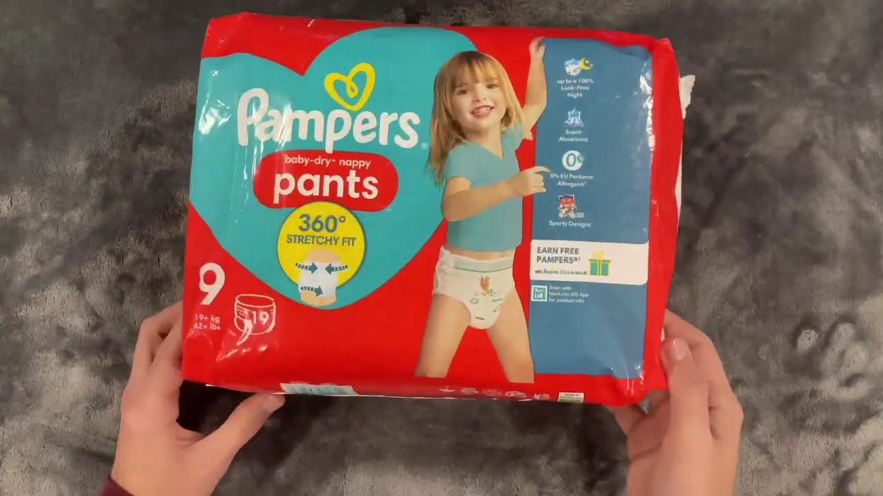 New Pampers Baby-Dry pants size 9!!! Biggest training pant ever made!!!
