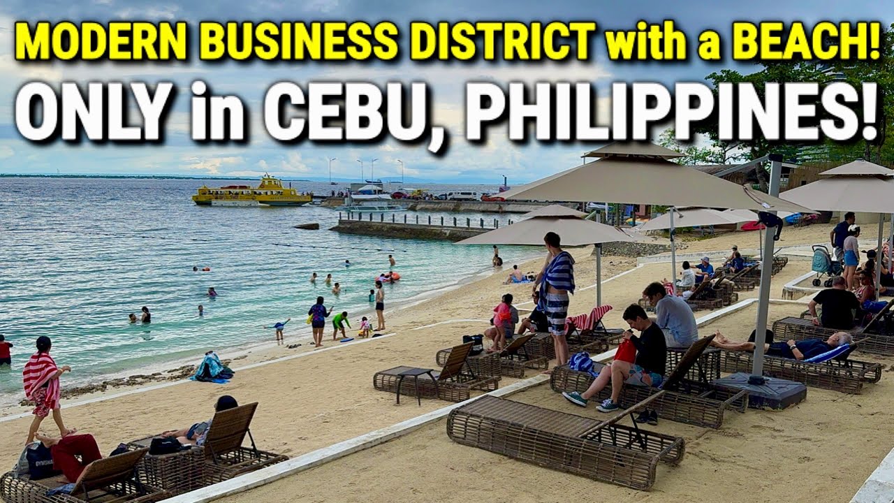 MACTAN NEWTOWN in Cebu, Philippines 🇵🇭 Modern BEACHFRONT DISTRICT Near Mactan-Cebu Airport!